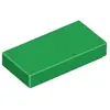 Image de Lego® 1x2 carreaux 3069 - 1 pièce vert