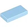 Image de Lego® 1x2 carreaux 3069 - 1 pièce bleu clair