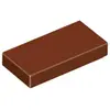 Image de Lego® 1x2 carreaux 3069 - 1 pièce rouge-brun