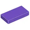 Image de Lego® 1x2 tuiles 3069 - 250 pièces violet foncé