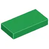 Image de Lego® 1x2 carreaux 3069 - 50 pièces vert