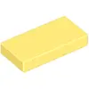 Image de Lego® 1x2 carreaux 3069 - 50 pièces jaune clair