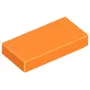 Image de Lego® 1x2 carreaux 3069 - 50 pièces orange