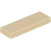 Image de Lego® 1x3 carreaux 63864 - 250 pièces beige