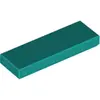 Image de Lego® 1x3 carreaux 63864 - 50 pièces turquoise foncé