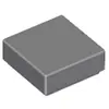 Image de Lego® 1x1 carreaux 3070 - 100 pièces gris bleuté foncé