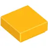 Image de Lego® 1x1 carreaux 3070 - 100 pièces orange clair