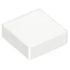 Image de Lego® 1x1 carreaux 3070 - 100 pièces blanc