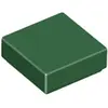 Image de Lego® 1x1 carreaux 3070 - 10 pièces vert foncé