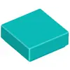Image de Lego® 1x1 carreaux 3070 - 10 pièces turquoise foncé