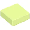 Image de Lego® 1x1 carreaux 3070 - 10 pièces jaune-vert