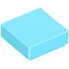Image de Lego® 1x1 carreaux 3070 - 10 pièces bleu azur moyen