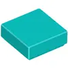 Image de Lego® 1x1 carreaux 3070 - 1 pièce turquoise foncé
