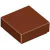 Image de Lego® 1x1 carreaux 3070 - 50 pièces rouge-brun