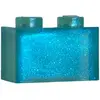 Image de Lego® brique 1x2 3065 - 100 pièces transparent satin bleu clair
