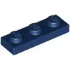 Image de Lego® 1x3 plaque 3623 - 1 pièce bleu foncé