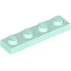Image de Lego® 1x4 plaque 3710 - 1 pièce Aqua clair
