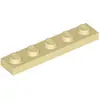 Image de Lego® 1x5 panneau 78329 - 1 pièce Beige