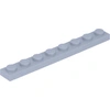 Image de Lego® 1x8 plaque 3460 - 100 pièces gris bleuté clair