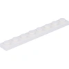 Image de Lego® 1x8 panneau 3460 - 1 pièce blanc