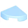Image de Lego® 1x1 Carreaux coin rond 25269 - 100 pièces bleu clair