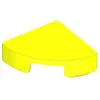 Image de Lego® 1x1 carreaux coin rond 25269 - 100 pièces jaune fluo