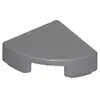 Image de Lego® 1x1 Carreaux coin rond 25269 - 1 pièce gris bleuâtre foncé