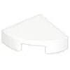 Image de Lego® 1x1 Carreaux coin rond 25269 - 1 pièce blanc