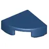 Image de Lego® 1x1 carreaux coin rond 25269 - 50 pièces bleu foncé