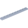 Image de Lego® 1x10 panneaux 4477 - 100 pièces Gris bleuté clair