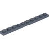 Image de Lego® 1x10 plaques 4477 - 10 pièces gris bleuâtre foncé
