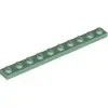 Image de Lego® 1x10 plaques 4477 - 1 pièce vert sable