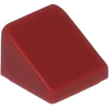 Image de Lego® 1x1 brique inclinée 30° x 1 x 1 x 2/3 54200 - 100 pièces rouge foncé