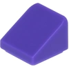 Image de Lego® 1x1 brique inclinée 30° x 1 x 1 x 2/3 54200 - 10 pièces violet foncé