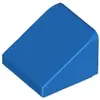 Image de Lego® 1x1 brique inclinée 30° x 1 x 1 x 2/3 54200 - 1 pièce bleu