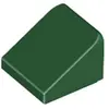 Image de Lego® 1x1 brique inclinée 30° x 1 x 1 x 2/3 54200 - 1 pièce vert foncé