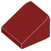 Image de Lego® 1x1 brique inclinée 30° x 1 x 1 x 2/3 54200 - 1 pièce rouge foncé