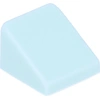 Image de Lego® 1x1 brique inclinée 30° x 1 x 1 x 2/3 54200 - 1 pièce Aqua clair