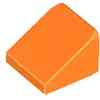 Image de Lego® 1x1 brique inclinée 30° x 1 x 1 x 2/3 54200 - 1 pièce orange
