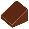 Image de Lego® 1x1 brique inclinée 30° x 1 x 1 x 2/3 54200 - 1 pièce rouge-brun
