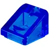 Image de Lego® 1x1 brique inclinée 30° x 1 x 1 x 2/3 54200 - 1 pièce Trans - bleu foncé