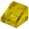 Image de Lego® 1x1 brique inclinée 30° x 1 x 1 x 2/3 54200 - 1 pièce Trans - Jaune