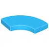 Image de Lego® 2x2 carreaux coin rond 27925 - 100 pièces bleu azur foncé