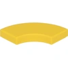 Image de Lego® 2x2 carreaux coin rond 27925 - 100 pièces jaune
