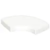 Image de Lego® 2x2 carreaux coin rond 27925 - 100 pièces blanc