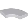 Image de Lego® 2x2 carreaux coin rond 27925 - 10 pièces gris bleuté clair