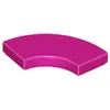 Image de Lego® 2x2 carreaux coin rond 27925 - 10 pièces magenta