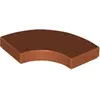 Image de Lego® 2x2 carreaux coin rond 27925 - 1 pièce orange foncé