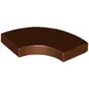 Image de Lego® 2x2 carreaux coin rond 27925 - 1 pièce rouge-brun