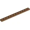 Image de Lego® 1x12 plaques 60479 - 1 pièce Nougat moyen